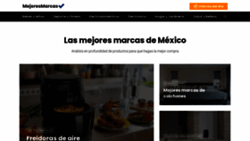 What Mejoresmarcas.com.mx website looked like in 2021 (2 years ago)