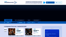 What Mon-programme-tv.be website looked like in 2021 (2 years ago)