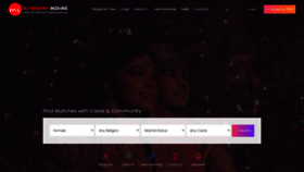 What Matrimonyindians.com website looked like in 2021 (2 years ago)