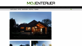 What Mojenterijer.rs website looked like in 2021 (2 years ago)