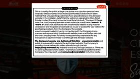 What Moreretail.in website looked like in 2021 (3 years ago)