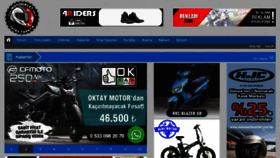 What Motosiklet.net website looked like in 2021 (2 years ago)
