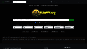 What M4umv.org website looked like in 2021 (2 years ago)