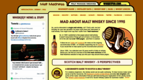 What Maltmadness.com website looked like in 2021 (2 years ago)