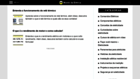 What Mundodaeletrica.com.br website looked like in 2021 (2 years ago)