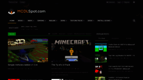 What Mcdlspot.com website looked like in 2021 (2 years ago)