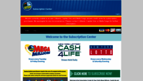 What Mynylottery.org website looked like in 2021 (2 years ago)