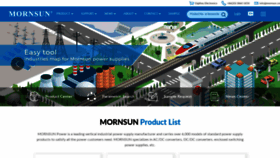 What Mornsun-power.com website looked like in 2021 (2 years ago)