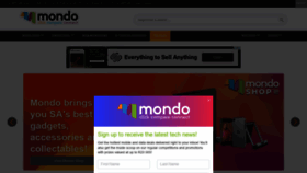 What Mondo.co.za website looked like in 2021 (2 years ago)