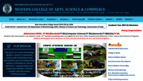 What Moderncollegegk.org website looked like in 2021 (2 years ago)