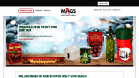 What Mags-vertrieb.de website looked like in 2021 (2 years ago)