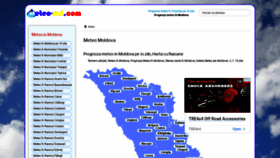 What Meteo-md.com website looked like in 2021 (2 years ago)