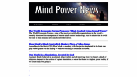 What Mindpowernews.com website looked like in 2021 (2 years ago)