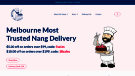 What Mrnang.com.au website looked like in 2021 (2 years ago)