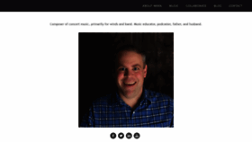 What Markjconnor.com website looked like in 2021 (3 years ago)