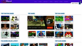 What Mostfungames.com website looked like in 2021 (2 years ago)