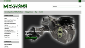 What Mulliganspartscompany.com website looked like in 2021 (2 years ago)