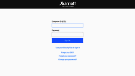 What Marriottlearning.lobsterink.com website looked like in 2021 (2 years ago)