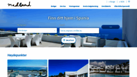 What Medlandspania.com website looked like in 2021 (2 years ago)