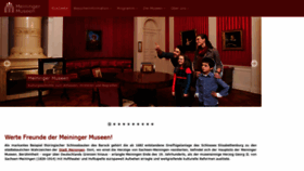 What Meiningermuseen.de website looked like in 2021 (2 years ago)