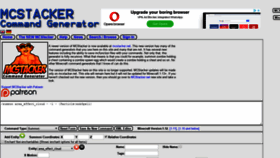 What Mcstacker.bimbimma.com website looked like in 2021 (2 years ago)