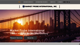 What Marketprobeint.com website looked like in 2021 (3 years ago)