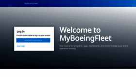 What Myboeingfleet.com website looked like in 2021 (2 years ago)