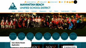 What Mbusd.org website looked like in 2021 (3 years ago)