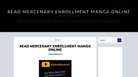 What Mercenaryenrollments.com website looked like in 2021 (2 years ago)