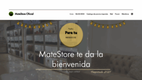 What Matestoreoficial.com website looked like in 2021 (2 years ago)
