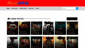 What Movieapne.co website looked like in 2021 (2 years ago)