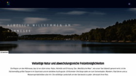 What Moehnesee.de website looked like in 2021 (2 years ago)