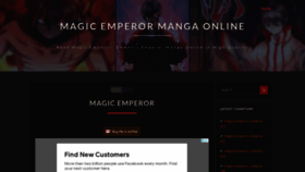 What Magicemperor.online website looked like in 2021 (3 years ago)