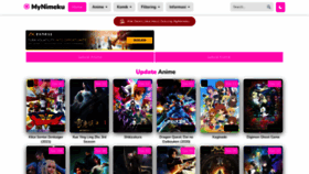 What Mynimeku.com website looked like in 2021 (3 years ago)