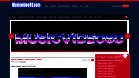 What Musicvideo80.com website looked like in 2021 (3 years ago)