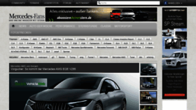 What Mercedes-fans.de website looked like in 2022 (2 years ago)