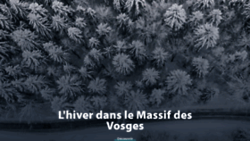 What Massif-des-vosges.com website looked like in 2022 (2 years ago)