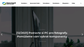What Milujemefotografii.cz website looked like in 2022 (2 years ago)