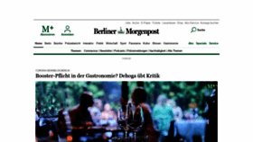 What Morgenpost.de website looked like in 2022 (2 years ago)