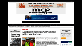 What Masoncountypress.com website looked like in 2022 (2 years ago)