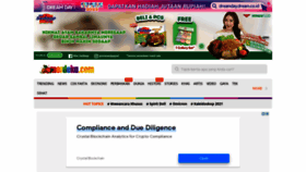 What Merdeka.com website looked like in 2022 (2 years ago)