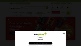 What Multipharma.be website looked like in 2022 (2 years ago)