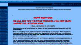 What Matsenminiaturefarms.com website looked like in 2022 (2 years ago)