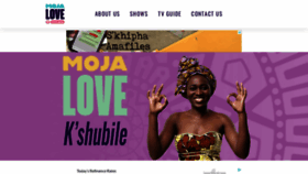 What Mojalove.co.za website looked like in 2022 (2 years ago)