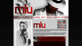 What Mlumusic.com website looked like in 2022 (2 years ago)