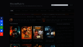 What Moviesrulz.tv website looked like in 2022 (2 years ago)