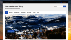 What Mariazellerland-blog.at website looked like in 2022 (2 years ago)