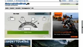 What Motorradreifendirekt.de website looked like in 2022 (4 years ago)