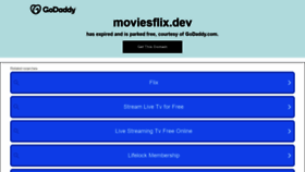 What Moviesflix.dev website looked like in 2022 (2 years ago)