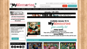 What Mymemories.com website looked like in 2022 (2 years ago)